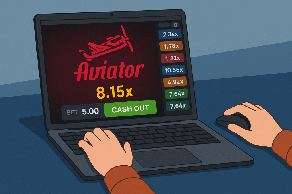Playing Aviator Game Online